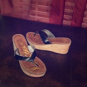 corkscrew sandals by Sam Edelman